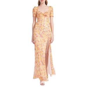 open lace back dress Staud Women's Claretta Dress - Multi - Size XL